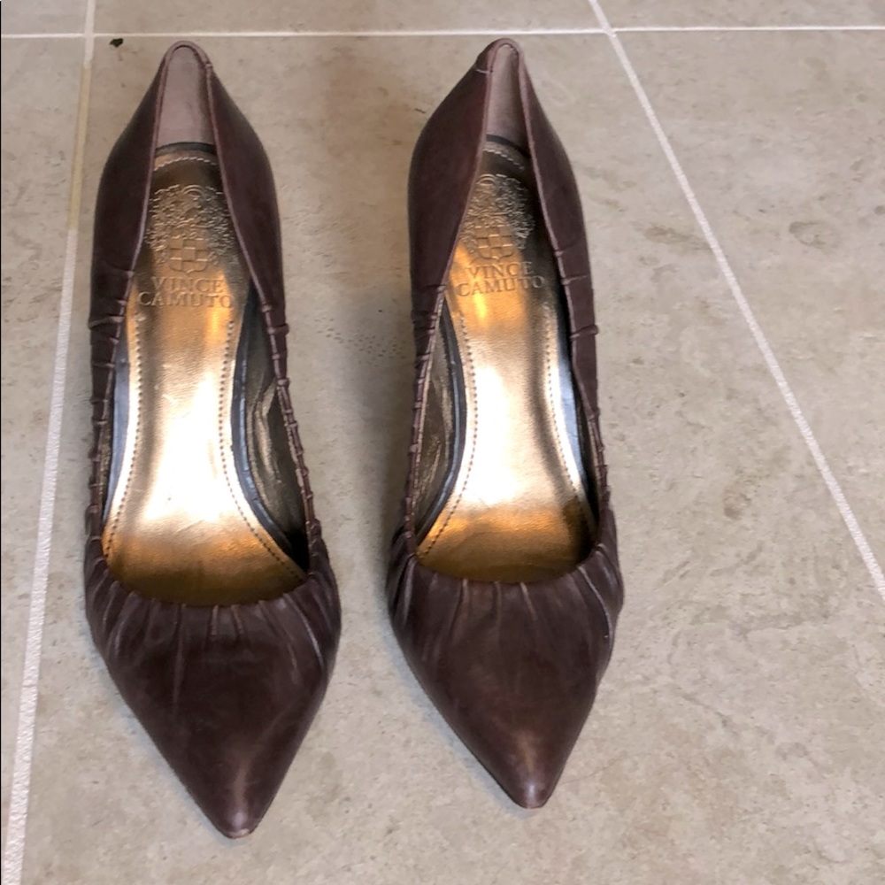 Leather Heels by Vince Camuto